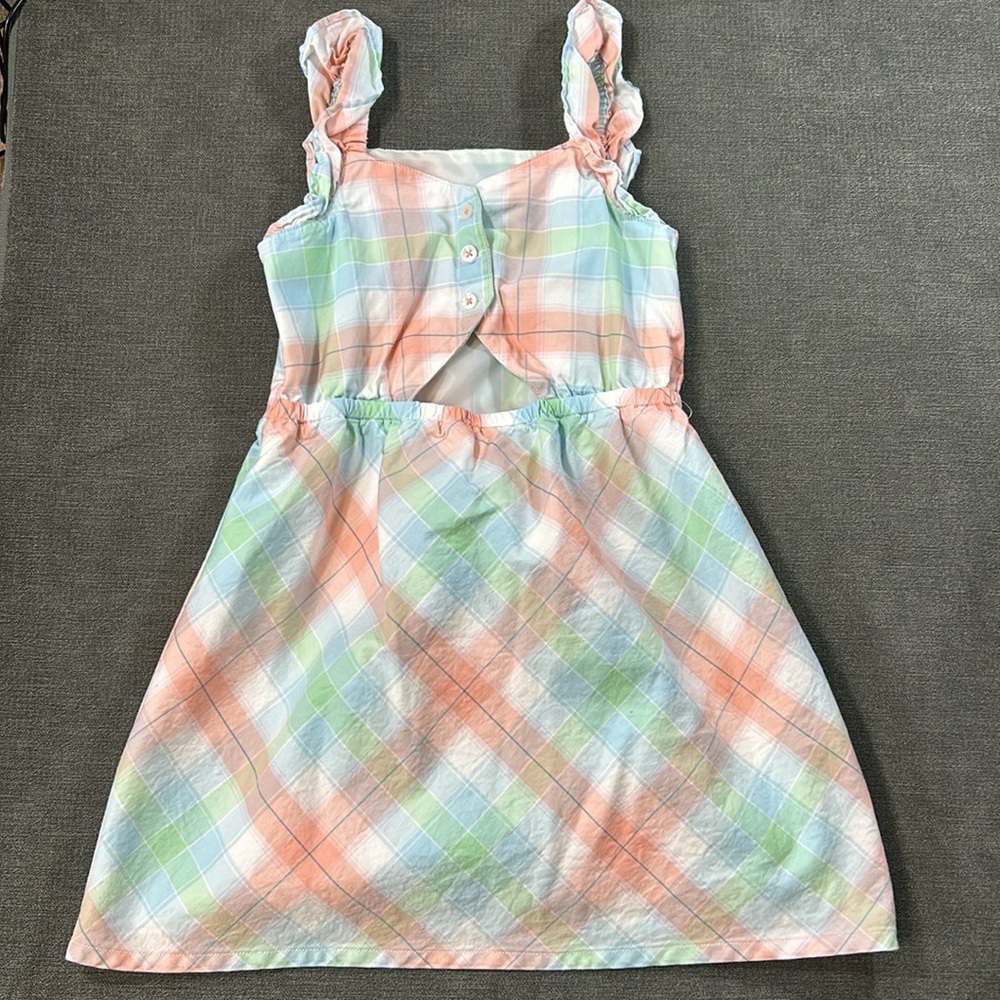 Carter’s Girls 4T Spring/Easter Dress with Matching Cardigan Sweater - Picture 3 of 9